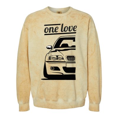 E46 3 Series One Love One Life Colorblast Crewneck Sweatshirt