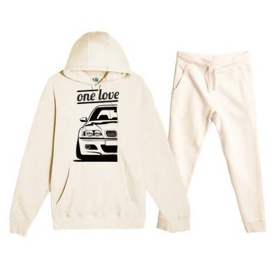 E46 3 Series One Love One Life Premium Hooded Sweatsuit Set