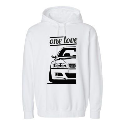 E46 3 Series One Love One Life Garment-Dyed Fleece Hoodie