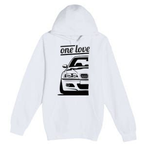 E46 3 Series One Love One Life Premium Pullover Hoodie