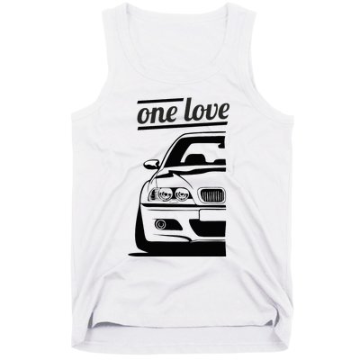 E46 3 Series One Love One Life Tank Top