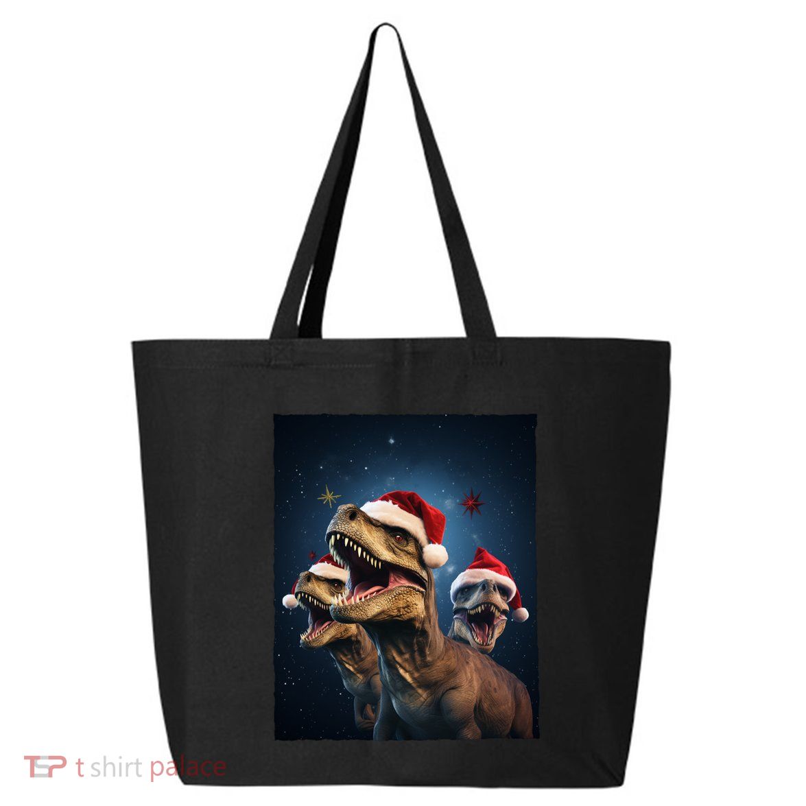 Epic 3 Trex Santa Christmas Trex Gift 25L Jumbo Tote