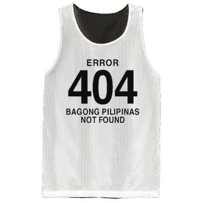 Error 404 Bagong Pilipinas Not Found Attractive Mesh Reversible Basketball Jersey Tank