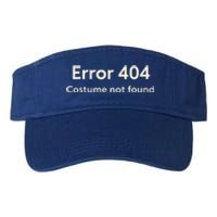 Error 404 Costume Not Found Valucap Bio-Washed Visor