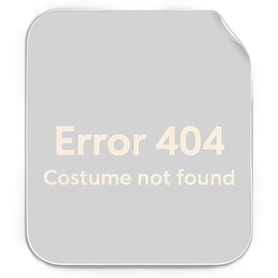 Error 404 Costume Not Found Permanent Decal Sticker