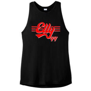 Elly 44 Cincinnati Baseball Ladies PosiCharge Tri-Blend Wicking Tank