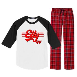 Elly 44 Cincinnati Baseball Raglan Sleeve Pajama Set