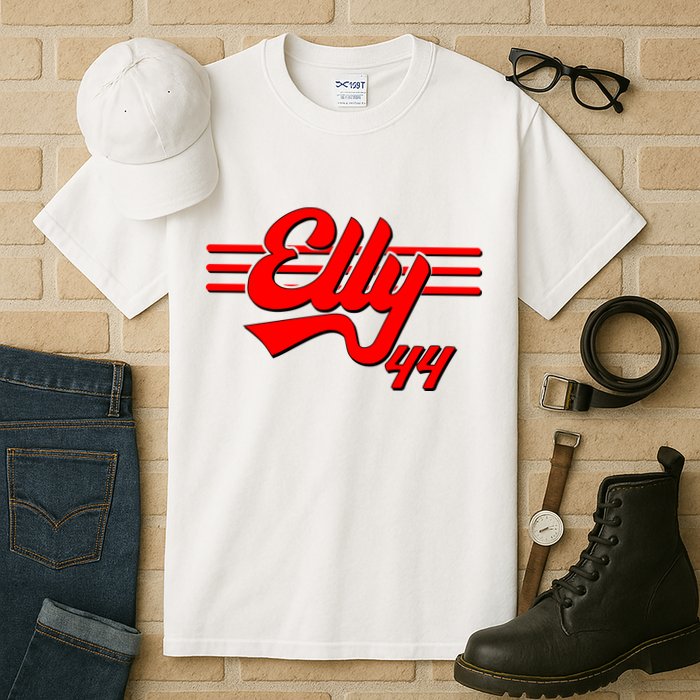 Elly 44 Cincinnati Baseball Tall T-Shirt