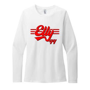 Elly 44 Cincinnati Baseball Womens CVC Long Sleeve Shirt