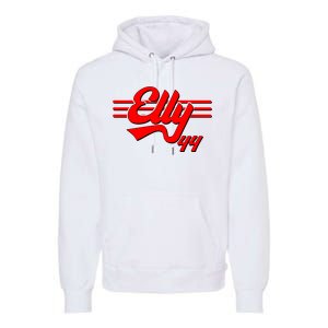 Elly 44 Cincinnati Baseball Premium Hoodie