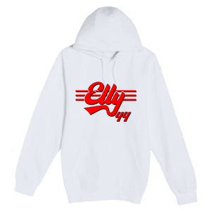 Elly 44 Cincinnati Baseball Premium Pullover Hoodie