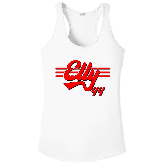 Elly 44 Cincinnati Baseball Ladies PosiCharge Competitor Racerback Tank