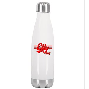 Elly 44 Cincinnati Baseball Stainless Steel Insulated Water Bottle