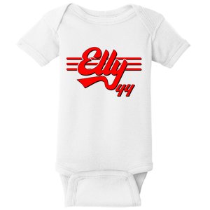 Elly 44 Cincinnati Baseball Baby Bodysuit