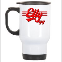 Elly 44 Cincinnati Baseball Stainless Steel Travel Mug