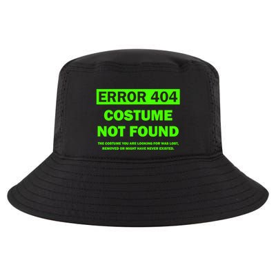 Error 404 Costume Not Found Halloween Matching Cool Comfort Performance Bucket Hat