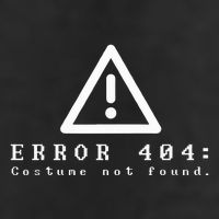 Error 404 Costume Not Found Funny Halloween Computer Geek Knit Cap Winter Beanie