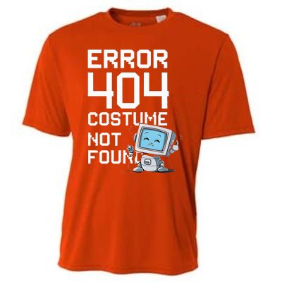 Error 404 Costume Not Found Halloween Geek Matching Cooling Performance Crew T-Shirt