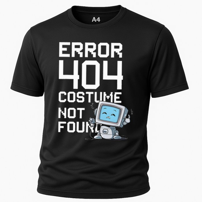 Error 404 Costume Not Found Halloween Geek Matching Cooling Performance Crew T-Shirt