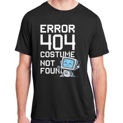 Error 404 Costume Not Found Halloween Geek Matching Adult ChromaSoft Performance T-Shirt