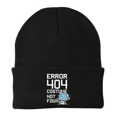 Error 404 Costume Not Found Halloween Geek Matching Knit Cap Winter Beanie