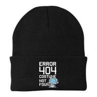 Error 404 Costume Not Found Halloween Geek Matching Knit Cap Winter Beanie