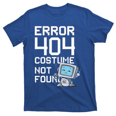 Error 404 Costume Not Found Halloween Geek Matching T-Shirt