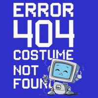 Error 404 Costume Not Found Halloween Geek Matching Toddler Hoodie