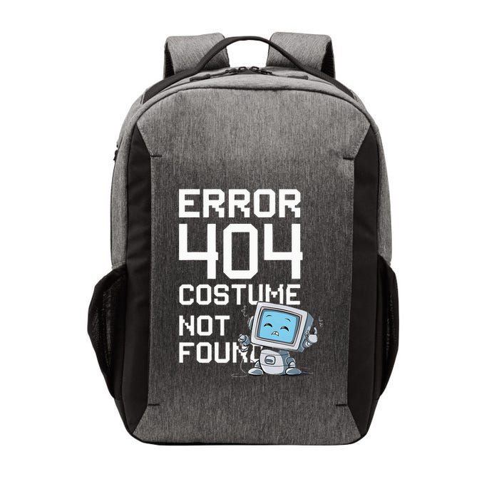 Error 404 Costume Not Found Halloween Geek Matching Vector Backpack