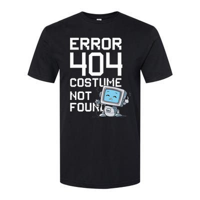 Error 404 Costume Not Found Halloween Geek Matching Softstyle CVC T-Shirt