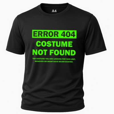 Error 404 Costume Not Found Halloween Matching Cooling Performance Crew T-Shirt