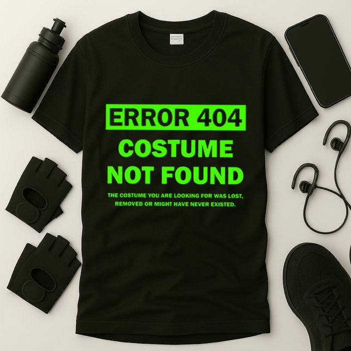 Error 404 Costume Not Found Halloween Matching T-Shirt