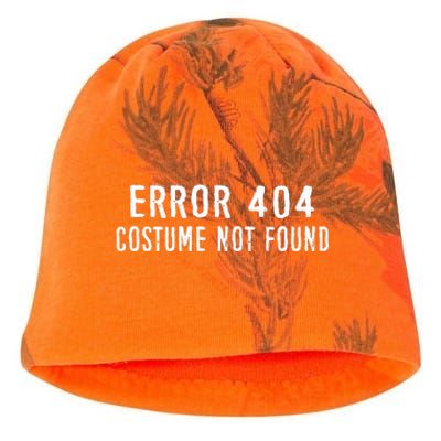 Error 404 Costume Not Found Funny Halloween Costume Kati - Camo Knit Beanie