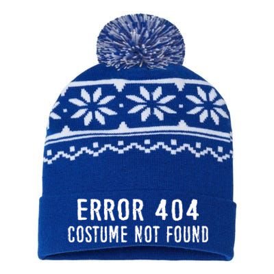 Error 404 Costume Not Found Funny Halloween Costume USA-Made Snowflake Beanie