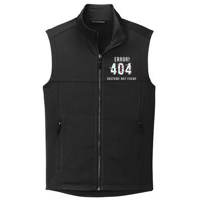 Error 404 Costume Not Found Funny Lazy Halloween Collective Smooth Fleece Vest