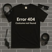 Error 404 Costume Not Found T-Shirt