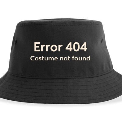 Error 404 Costume Not Found Sustainable Bucket Hat