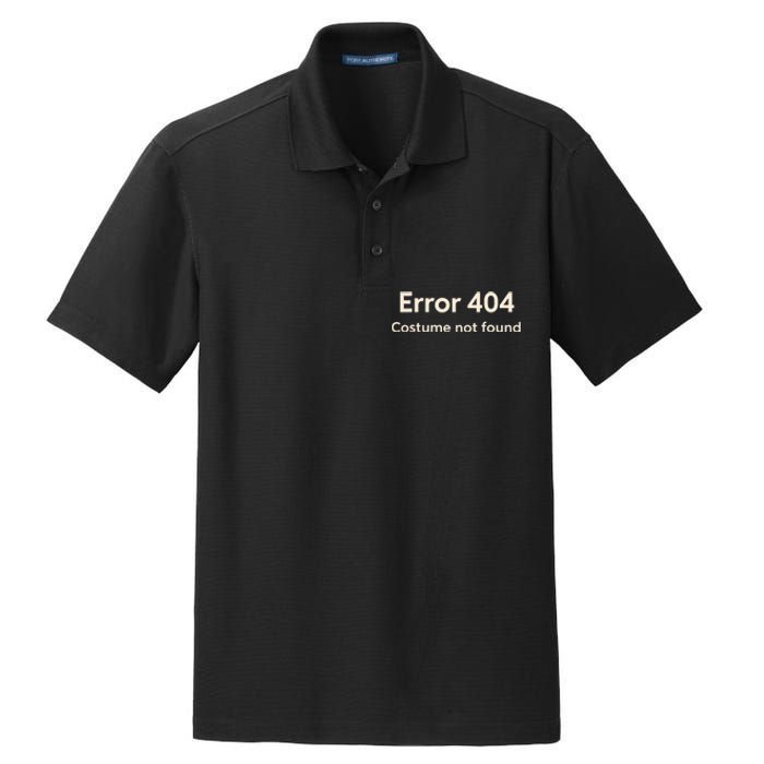 Error 404 Costume Not Found Dry Zone Grid Polo