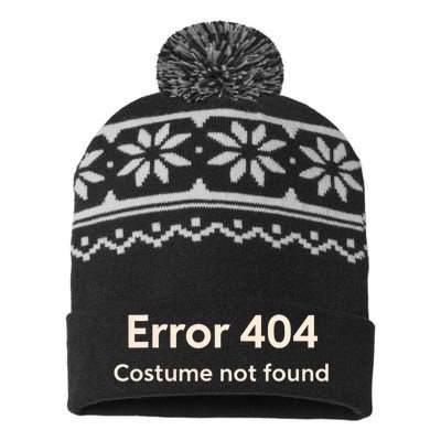 Error 404 Costume Not Found USA-Made Snowflake Beanie