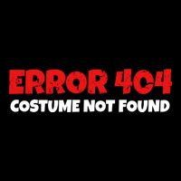 Error 404 Costume Not Found Nerds Halloween Costume Gift 7-Panel Snapback Hat