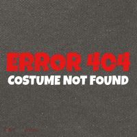 Error 404 Costume Not Found Nerds Halloween Costume Gift Cotton Canvas Backpack