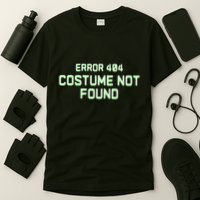 Error 404 Costume Funny Lazy Halloween T-Shirt