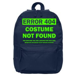 Error 404 Costume Not Found Halloween Matching 16 in Basic Backpack