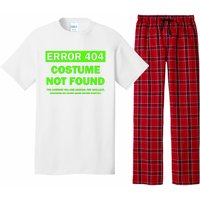 Error 404 Costume Not Found Halloween Matching Pajama Set