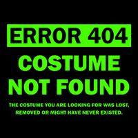 Error 404 Costume Not Found Halloween Matching Cooling Performance Long Sleeve Crew