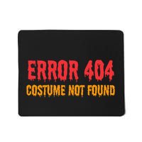 Error 404 Costume Not Found Funny Lazy Halloween Mousepad