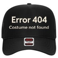 Error 404 Costume Not Found High Crown Mesh Back Trucker Hat