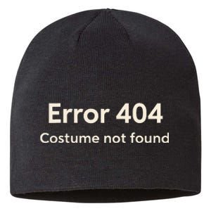 Error 404 Costume Not Found Sustainable Beanie