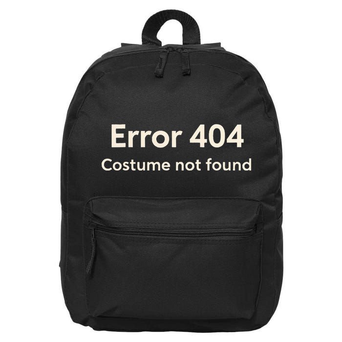 Error 404 Costume Not Found 16 in Basic Backpack