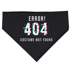 Error 404 Costume Not Found Funny Lazy Halloween USA-Made Doggie Bandana